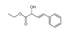 (2R)-(E)-2-Hydroxy-4-phenylbut-3-enoic acid ethyl ester Structure