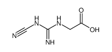 N-cyanocarbamimidoyl-glycine结构式