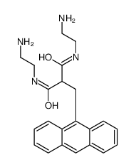 N N'-BIS(2-AMINOETHYL)-9-ANTHRYLMETHYL- Structure