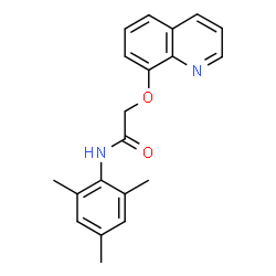 2-(quinolin-8-yloxy)-N-(2,4,6-trimethylphenyl)acetamide picture