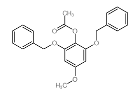Phenol,4-methoxy-2,6-bis(phenylmethoxy)-, 1-acetate picture