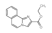 Imidazo[2,1-a]isoquinoline-2-carboxylic acid, ethyl ester结构式