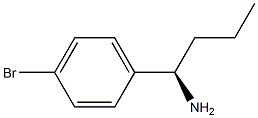 (1R)-1-(4-BROMOPHENYL)BUTYLAMINE结构式