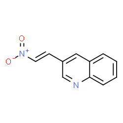 Quinoline, 3-[(1E)-2-nitroethenyl]- (9CI)结构式