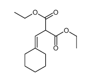 diethyl 2-(cyclohexylidenemethyl)propanedioate Structure