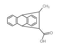 12-methyl-9,10-dihydro-9,10-ethanoanthracene-11-carboxylic acid结构式