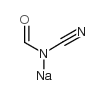 sodium,cyano(formyl)azanide Structure