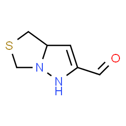 1H,6H-Pyrazolo[1,5-c]thiazole-2-carboxaldehyde, 3a,4-dihydro- (9CI)结构式