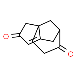 3H-3a,7-Methanoazulene-2,6-dione,4,5,7,8-tetrahydro-(9CI) Structure