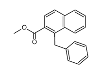 Methyl 1-benzyl-2-naphthoate Structure