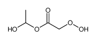 1-hydroxyethyl 2-hydroperoxyacetate Structure