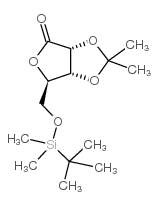 5-O-(叔丁基二甲基甲硅烷基)-2,3-O-异亚丙基-D-核糖酸γ-内酯图片