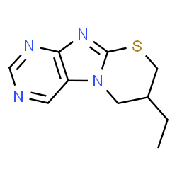 6H-[1,3]Thiazino[2,3-f]purine,7-ethyl-7,8-dihydro-(9CI) picture