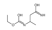 Carbamic acid,(2-carbamoyl-1-methylethyl)-,ethyl ester (5CI) Structure
