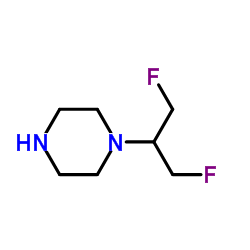 Piperazine, 1-[2-fluoro-1-(fluoromethyl)ethyl]- (9CI)结构式