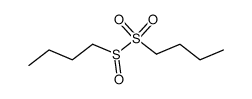 n-Butyl 1-Butanesulfinyl Sulfone Structure