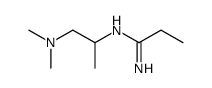 1,2-Propanediamine,N2-(ethylcarbonimidoyl)-N1,N1-dimethyl-(9CI) structure