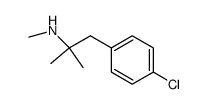 N-methylchlorphentermine结构式