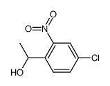 (R,S)-1-(4-chloro-2-nitrophenyl)ethanol Structure