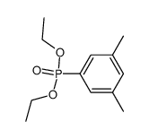 diethyl (3,5-dimethylphenyl)phosphonate Structure