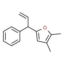 Furan, 2,3-dimethyl-5-(1-phenyl-2-propenyl)- (9CI)结构式