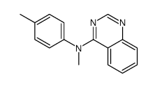 N-methyl-N-(4-methylphenyl)quinazolin-4-amine Structure