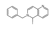 6-benzyl-5-methyl-5,6-dihydro-1,6-naphthyridine Structure