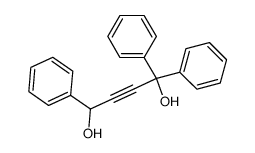 1,1,4-triphenyl-2-butyne-1,4-diol Structure