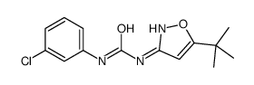 1-(5-(TERT-BUTYL)ISOXAZOL-3-YL)-3-(3-CHLOROPHENYL)UREA structure