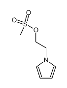 2-(1H-pyrrol-1-yl)ethyl methanesulfonate Structure