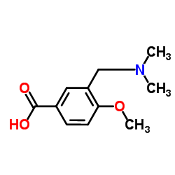 3-[(Dimethylamino)methyl]-4-methoxybenzoic acid Structure