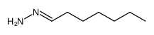 heptanal-hydrazone结构式