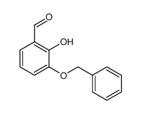 2-hydroxy-3-phenylmethoxybenzaldehyde Structure