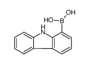 9H-Carbazol-1-ylboronic acid Structure