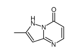 2-methyl-1H-pyrazolo[1,5-a]pyrimidin-7-one结构式