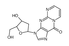 3-(2'-deoxyribofuranosyl)pyrimido(1,2-a)purin-10(3H)-one structure