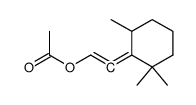 2-acetoxyvinylidene-1,1,3-trimethyl-cyclohexane结构式