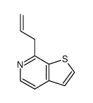 7-Allylthieno(2,3-c)pyridin Structure