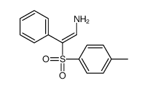 2-(4-methylphenyl)sulfonyl-2-phenylethenamine结构式