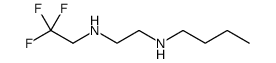 N-BUTYL-N'-2,2,2-TRIFLUOROETHYLETHYLENEDIAMINE结构式