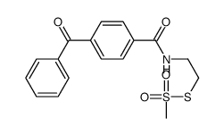 BENZOPHENONE-4-CARBOXAMIDOETHYL METHANETHIOSULFONATE picture