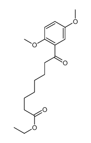 Ethyl 8-(2,5-dimethoxyphenyl)-8-oxooctanoate Structure