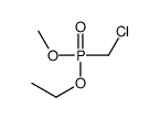 1-[chloromethyl(methoxy)phosphoryl]oxyethane Structure