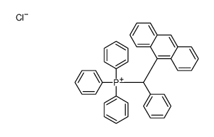 [anthracen-9-yl(phenyl)methyl]-triphenylphosphanium,chloride Structure