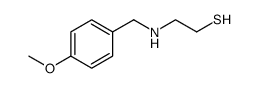 Ethanethiol, 2-[[(4-methoxyphenyl)methyl]amino] Structure