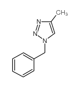 1-苄基-4-甲基-1H-1,2,3-噻唑结构式