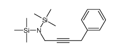 4-phenyl-N,N-bis(trimethylsilyl)but-2-yn-1-amine结构式