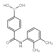 N-(2,3-Dimethylphenyl) 4-boronobenzamide structure