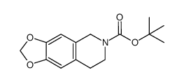 tert-butyl 7,8-dihydro[1,3]dioxolo[4,5-g]isoquinoline-6(5H)-carboxylate结构式