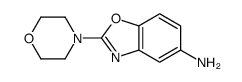 2-morpholin-4-yl-1,3-benzoxazol-5-amine Structure